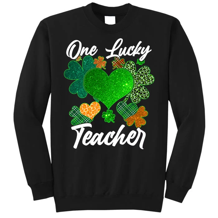 St Patrick's Day One Lucky Teacher Sweatshirt