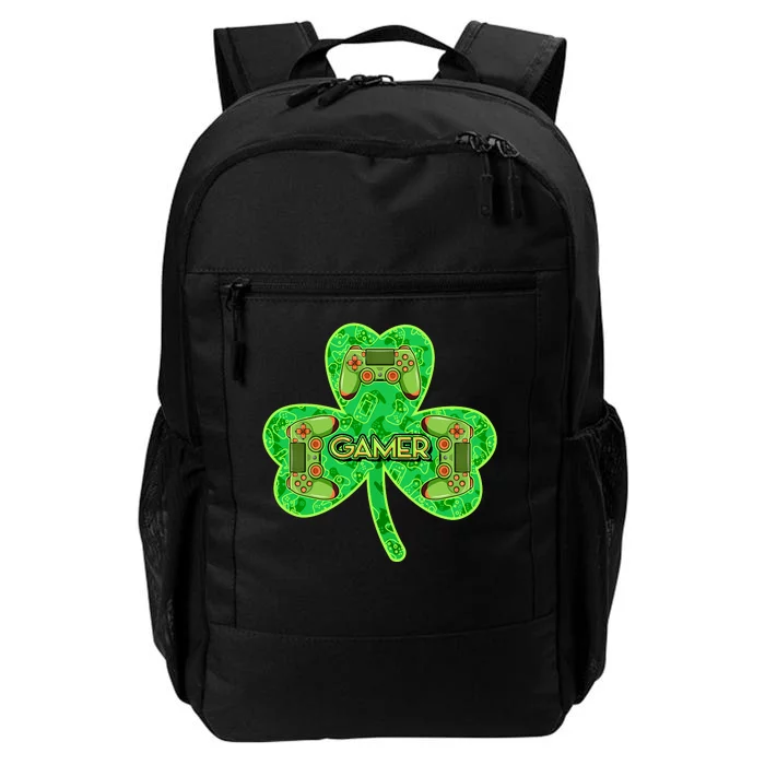 St Patrick's Day Shamrock Gamer Daily Commute Backpack