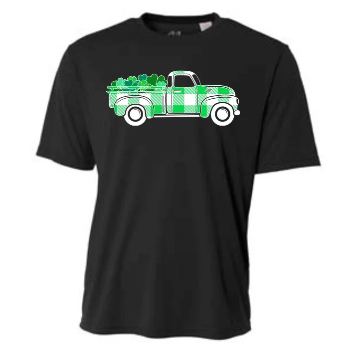 St Patrick's Day Truck Full of Clovers Cooling Performance Crew T-Shirt