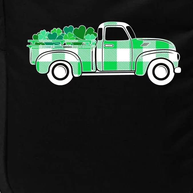 St Patrick's Day Truck Full of Clovers Impact Tech Backpack