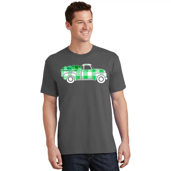 St Patrick's Day Truck Full of Clovers T-Shirt