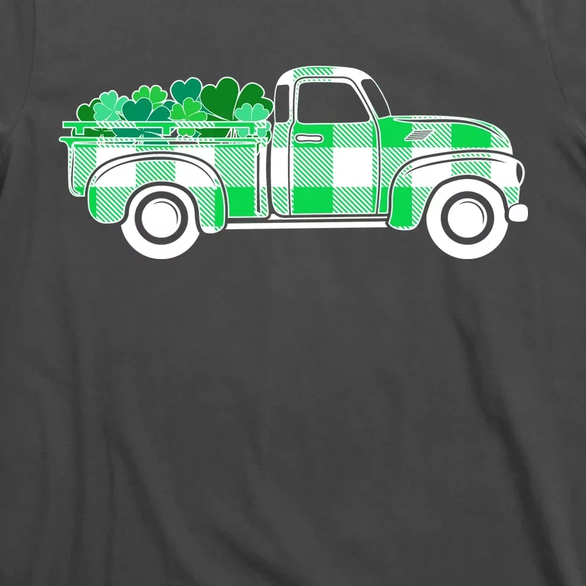 St Patrick's Day Truck Full of Clovers T-Shirt