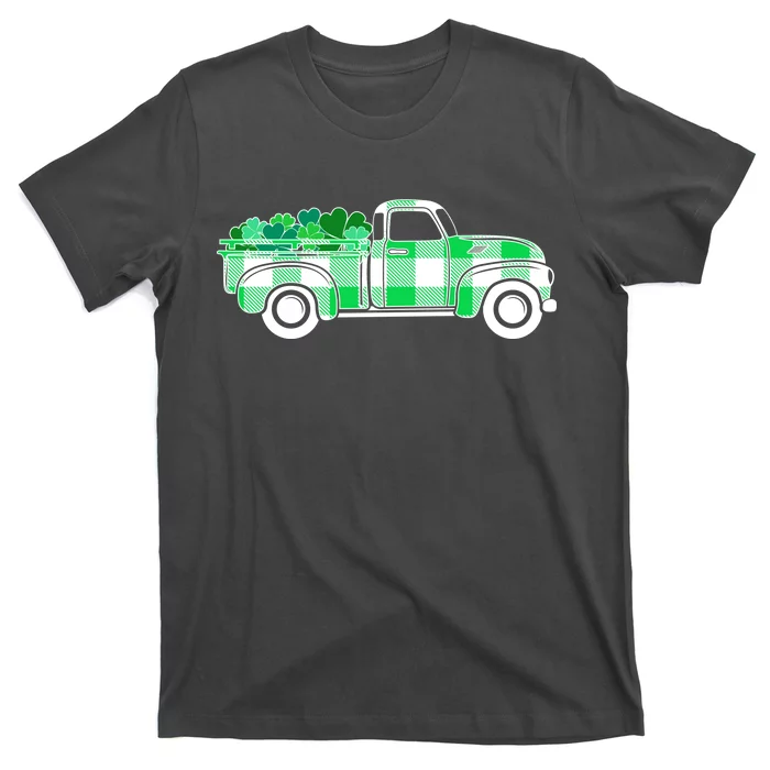 St Patrick's Day Truck Full of Clovers T-Shirt