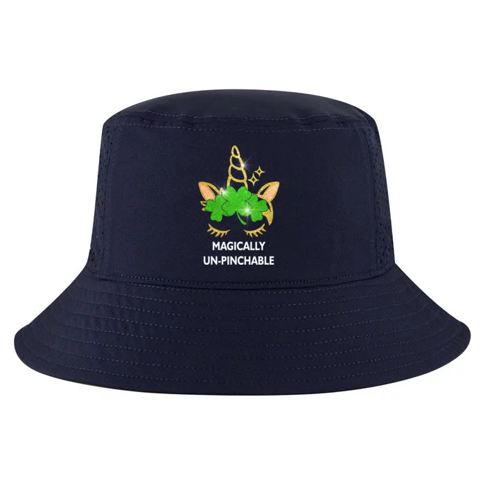 St Patrick's Day Unicorn Magically Un-Pinchable Cool Comfort Performance Bucket Hat