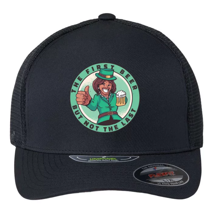 St Patricks Kamala Harris Flexfit Unipanel Trucker Cap