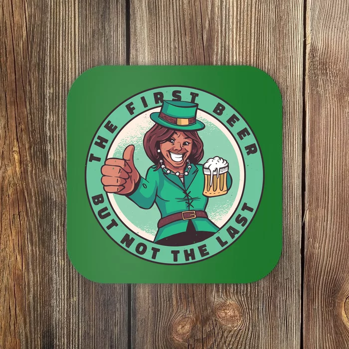 St Patricks Kamala Harris Coaster