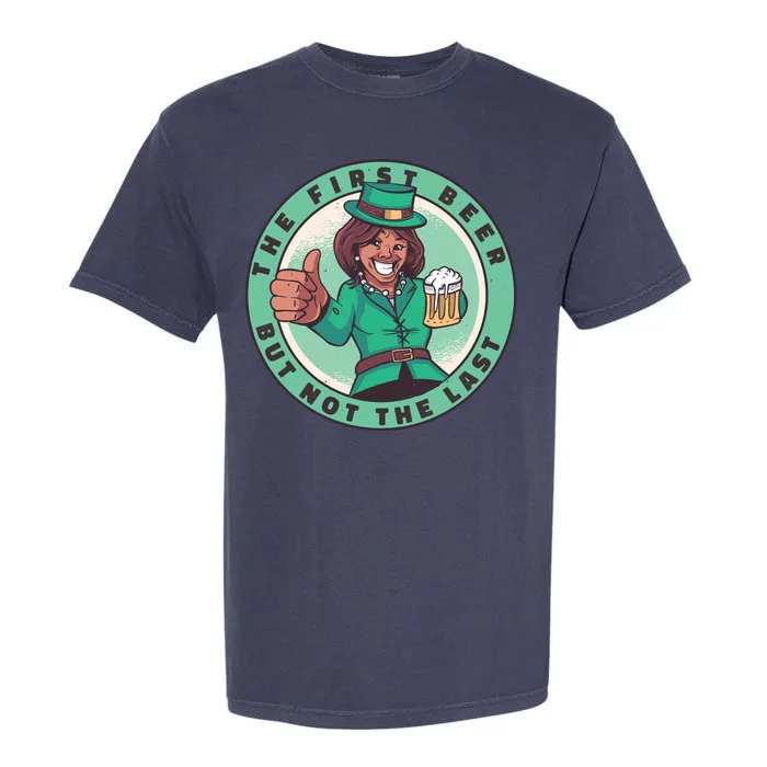 St Patricks Kamala Harris Garment-Dyed Heavyweight T-Shirt