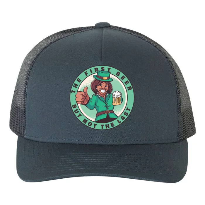 St Patricks Kamala Harris Yupoong Adult 5-Panel Trucker Hat