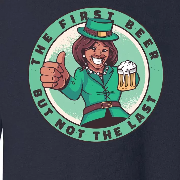 St Patricks Kamala Harris Toddler Sweatshirt