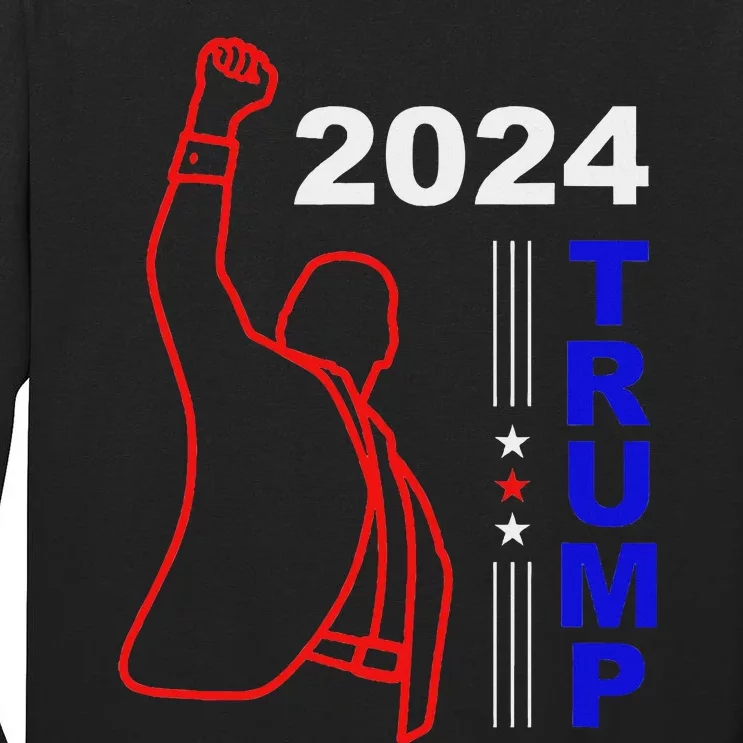 Survived Trump 2024 Election Tall Long Sleeve T-Shirt