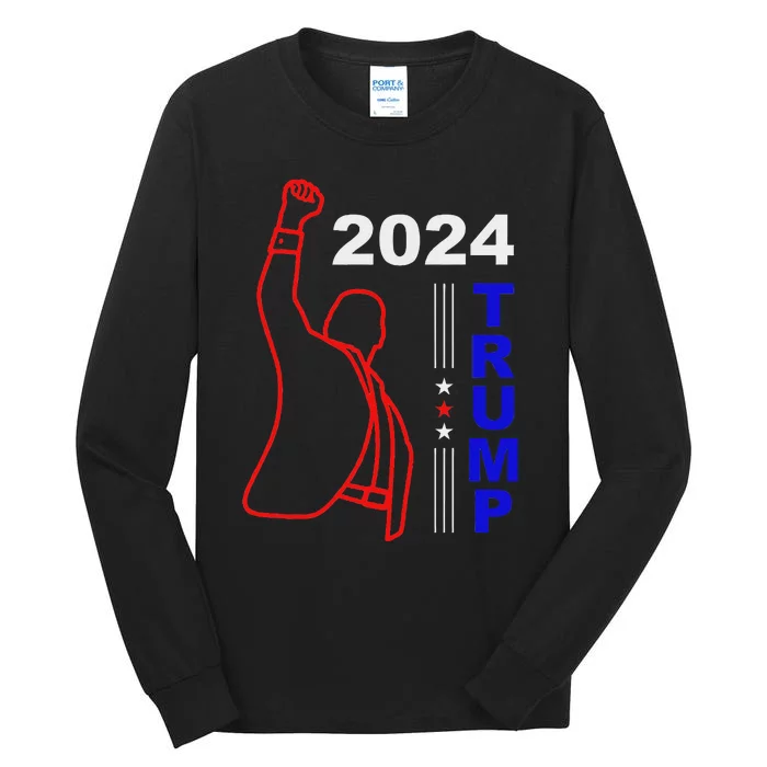 Survived Trump 2024 Election Tall Long Sleeve T-Shirt