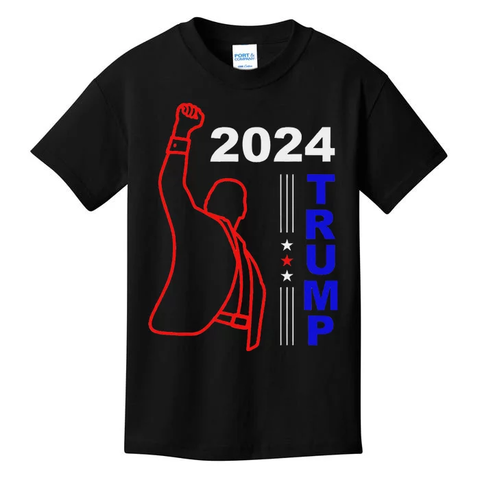 Survived Trump 2024 Election Kids T-Shirt