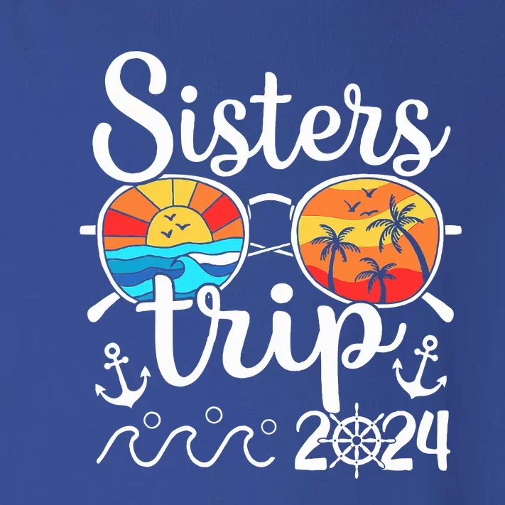 Sisters Trip 2024 Trip 2024 Cruising Vacation Weekend Toddler Long Sleeve Shirt