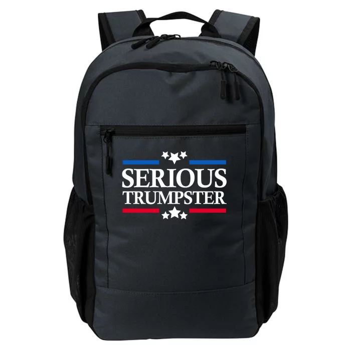 Serious Trumpster 2024 Pro Donald Trump Daily Commute Backpack