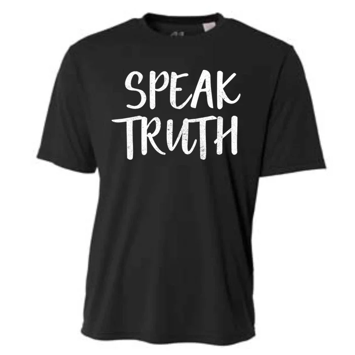 Speak Truth #5 Gift Cooling Performance Crew T-Shirt