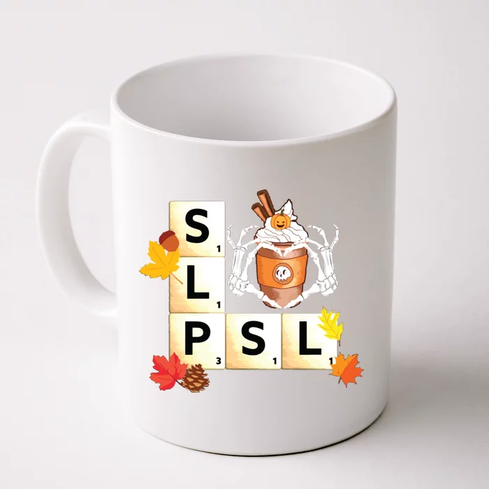 Speech Therapy Autumn Front & Back Coffee Mug