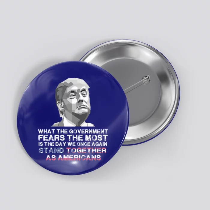 Stand Together As Americans Trump 2020 Reelect Trump Gift Button