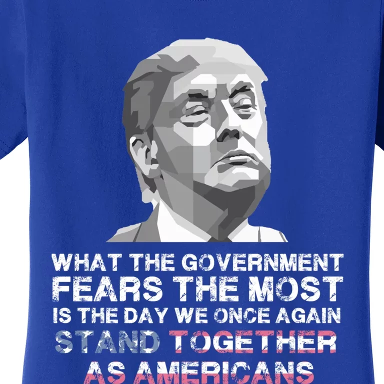 Stand Together As Americans Trump 2020 Reelect Trump Gift Women's T-Shirt