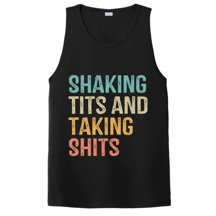 Shaking Tits And Taking Hits Shakin Tits Performance Tank