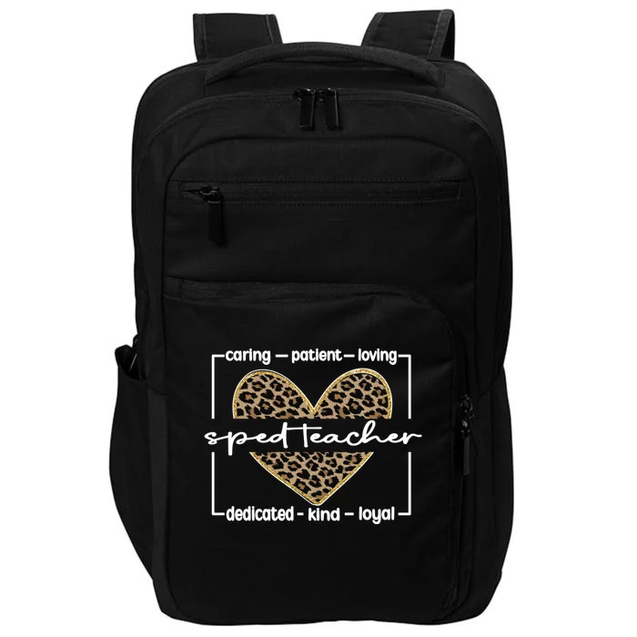 Sped Teacher Appreciation Special Education Teacher Gift Impact Tech Backpack