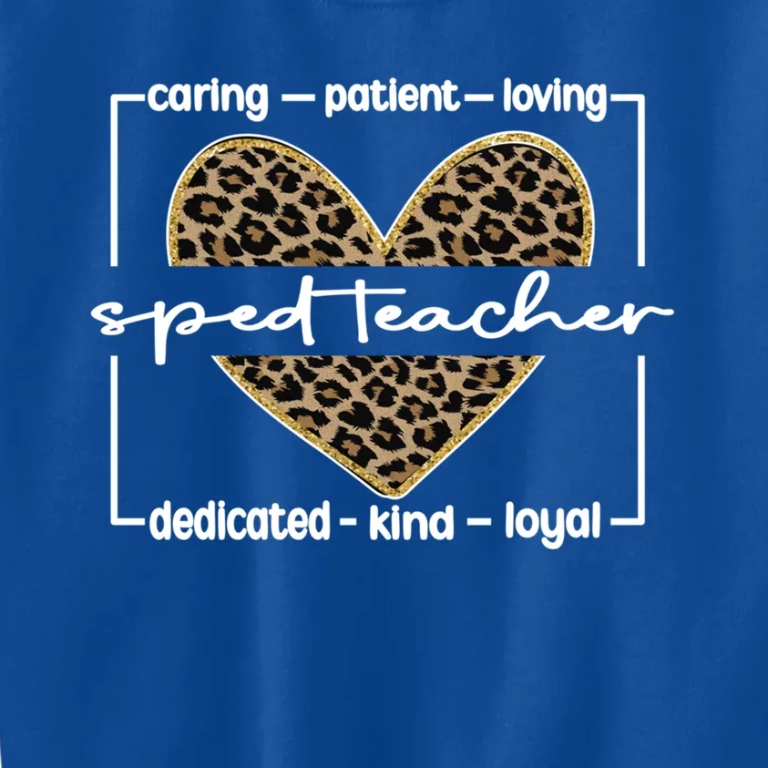 Sped Teacher Appreciation Special Education Teacher Gift Kids Sweatshirt