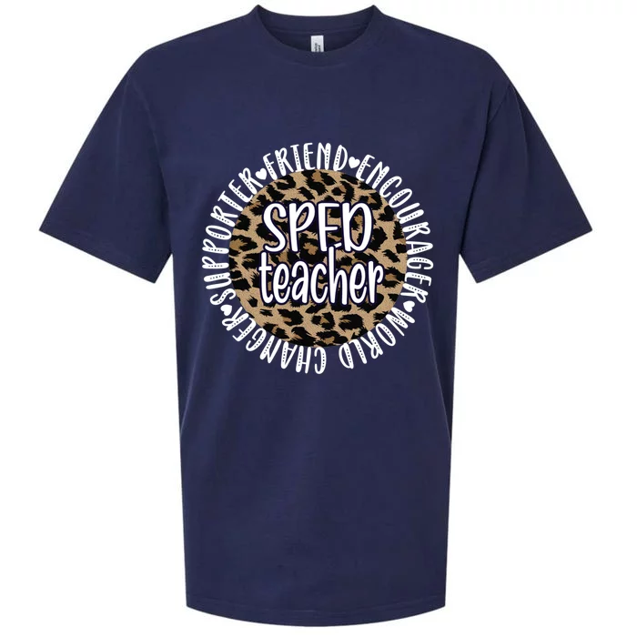 Sped Teacher Appreciation Special Education Teacher Gift Sueded Cloud Jersey T-Shirt