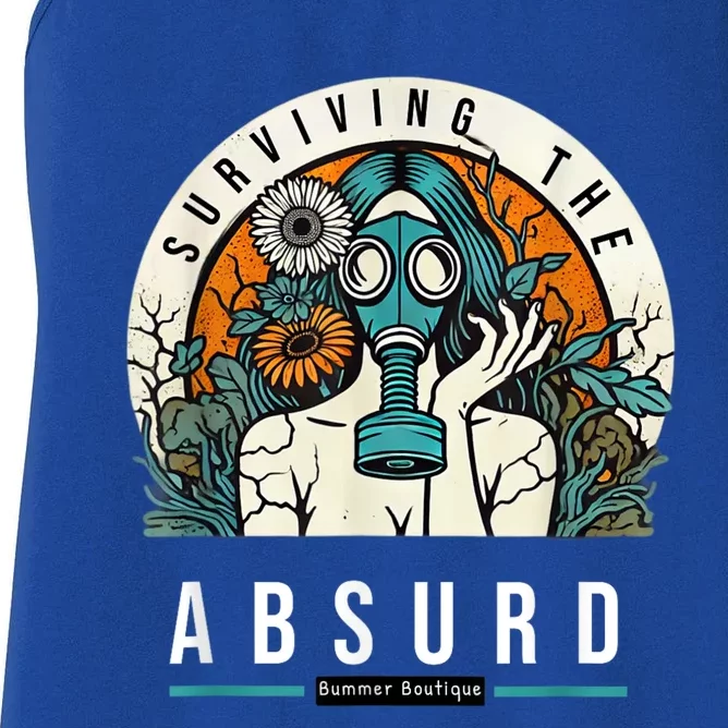 Surviving The Absurd Women's Racerback Tank