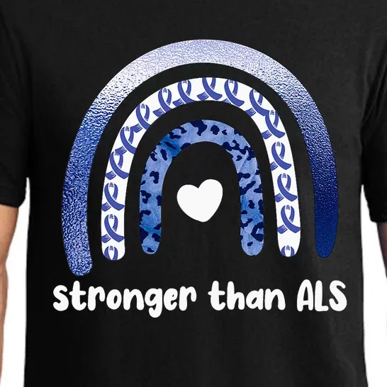 Stronger Than ALS Amyotrophic Lateral Sclerosis Pajama Set