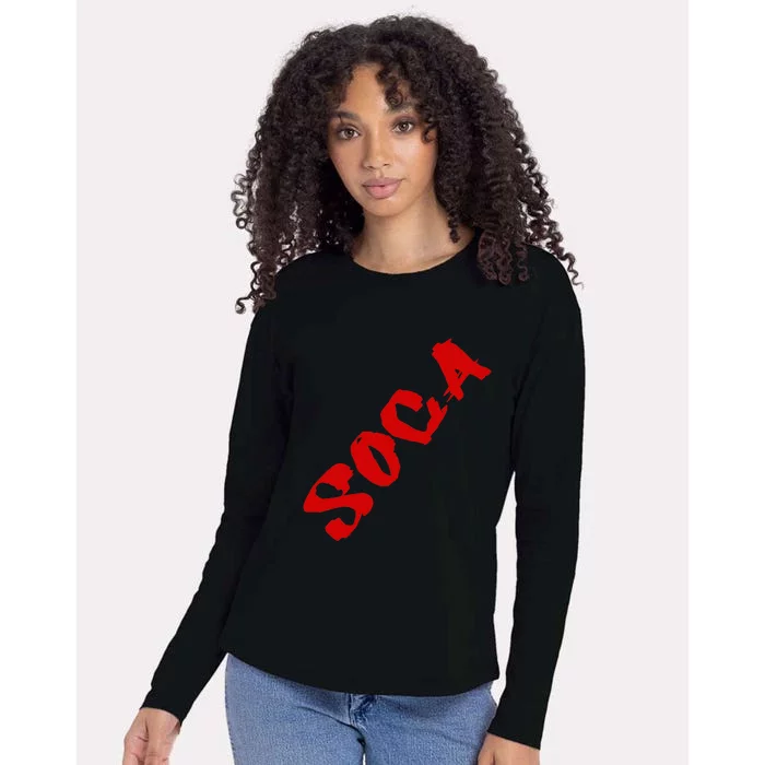 Soca Trinidad And Tobago Island Caribbean Gift Womens Cotton Relaxed Long Sleeve T-Shirt