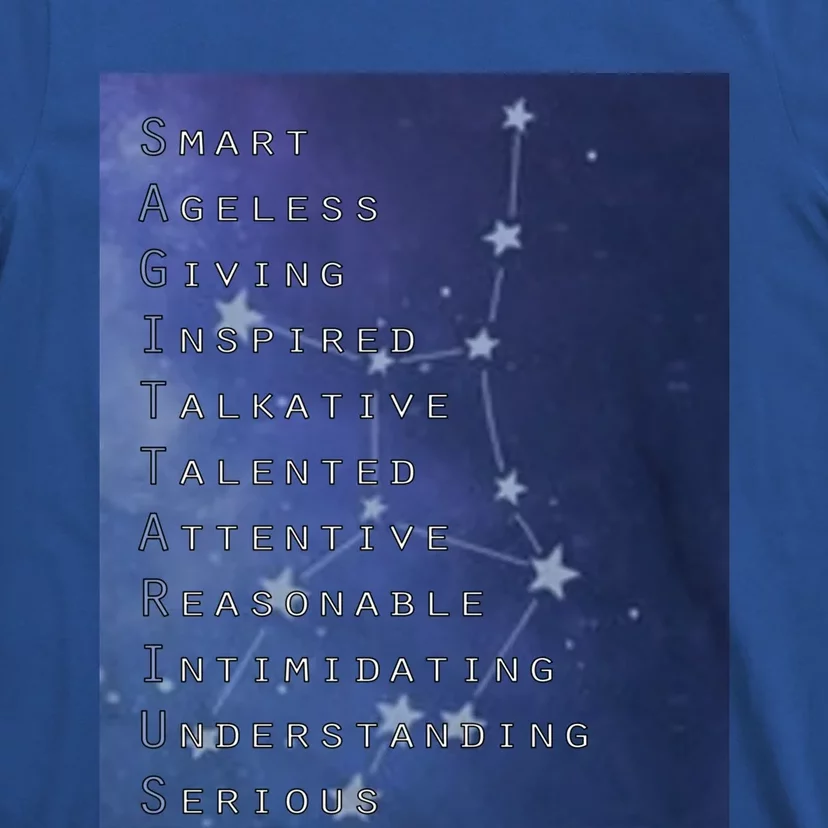 Sagittarius The Archer Horoscopes Funny Gift T-Shirt