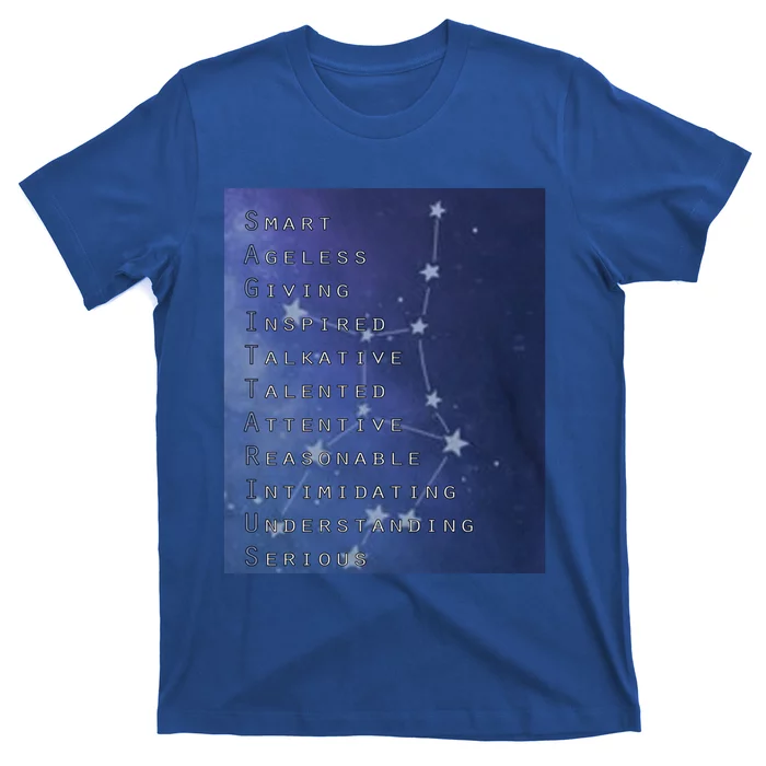 Sagittarius The Archer Horoscopes Funny Gift T-Shirt