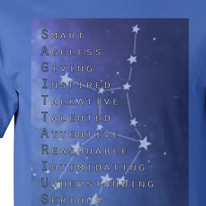 Sagittarius The Archer Horoscopes Funny Gift Tall T-Shirt