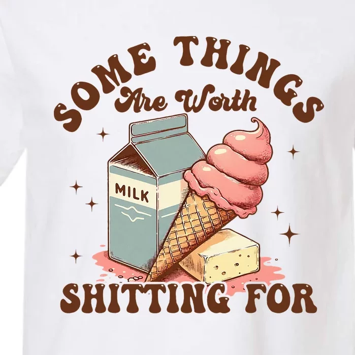 Some Things Are Worth Shitting For Garment-Dyed Heavyweight T-Shirt