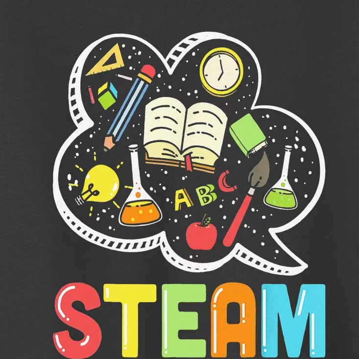 STEAM Teacher And Student Back To School STEM Toddler T-Shirt