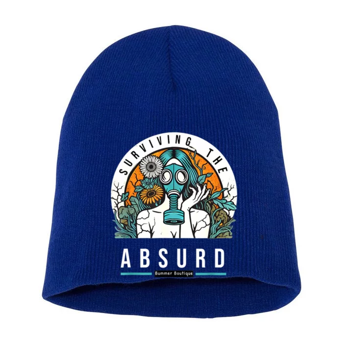 Surviving The Absurd Short Acrylic Beanie