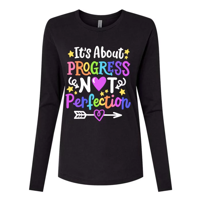 Staar Test About Progress State Test Teacher Testing Monitor Womens Cotton Relaxed Long Sleeve T-Shirt