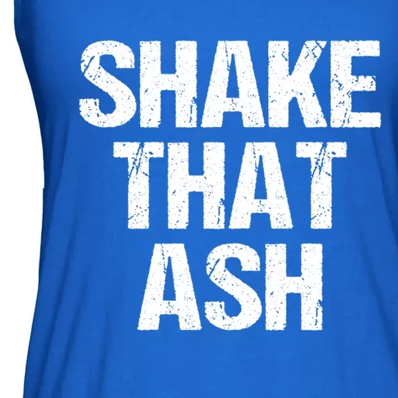 Shake That Ash Bbq Grill Barbecue Great Gift Ladies Essential Flowy Tank