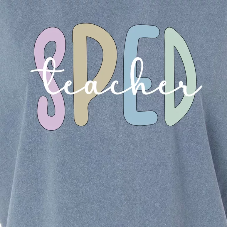 Sped Teacher Appreciation Special Education Teacher Gift Garment-Dyed Women's Muscle Tee