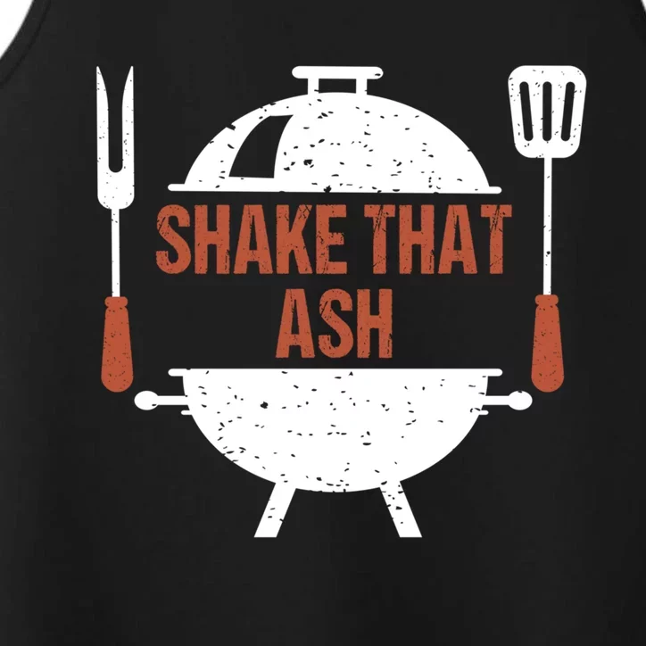 Shake That Ash Bbq Grill Barbecue Gift Performance Tank