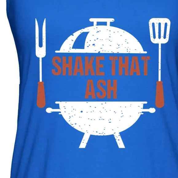 Shake That Ash Bbq Grill Barbecue Gift Ladies Essential Flowy Tank