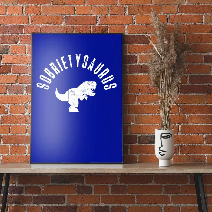 Sobriety Trex Alcoholics Anonymous Aa Sober Af Gift Poster