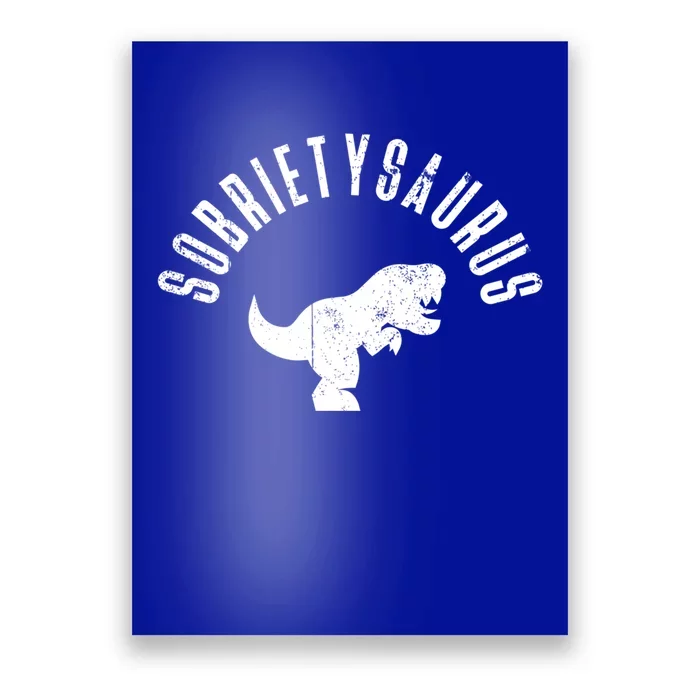 Sobriety Trex Alcoholics Anonymous Aa Sober Af Gift Poster