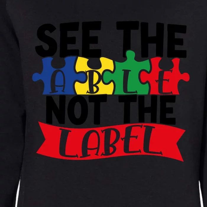 See The Able Not The Label Womens California Wash Sweatshirt