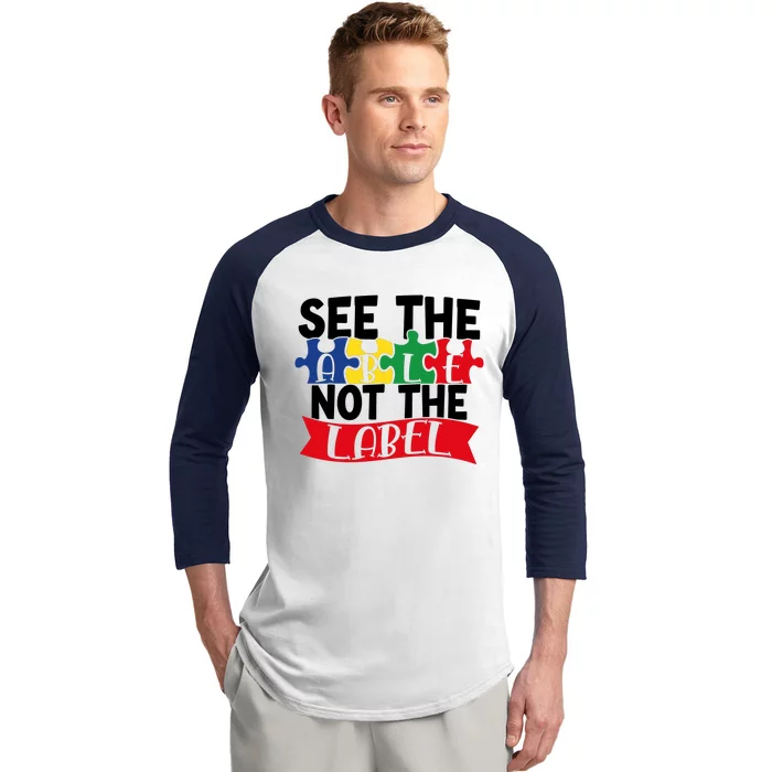 See The Able Not The Label Baseball Sleeve Shirt