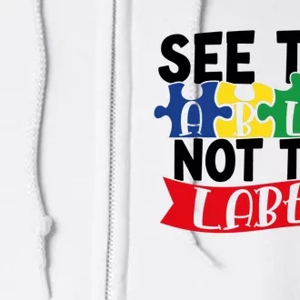 See The Able Not The Label Full Zip Hoodie