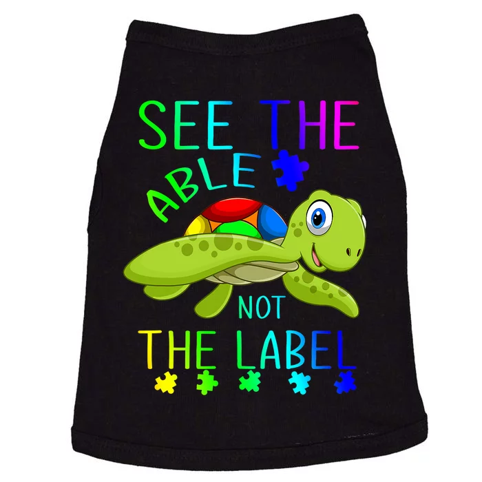 See The Able Not The Label Autism Doggie Tank