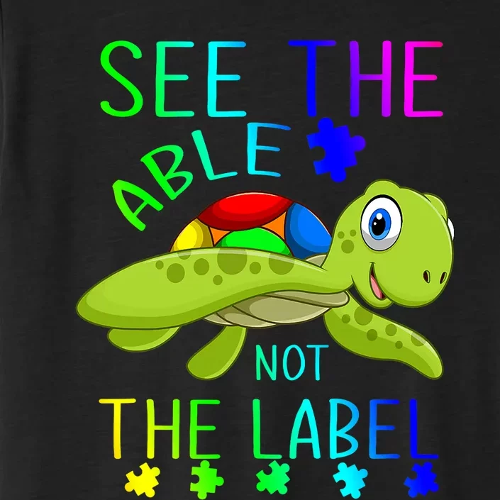 See The Able Not The Label Autism ChromaSoft Performance T-Shirt