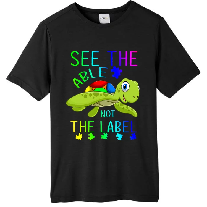 See The Able Not The Label Autism ChromaSoft Performance T-Shirt