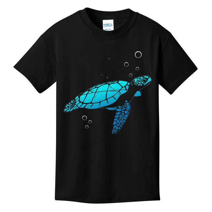 Sea Turtle Animal Zoo Keeper Turtle Kids T-Shirt