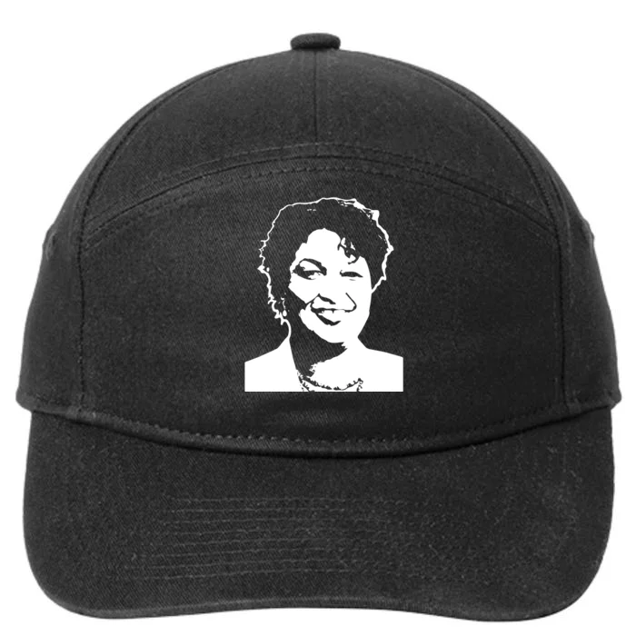 Stacey Abrams Portrait 7-Panel Snapback Hat